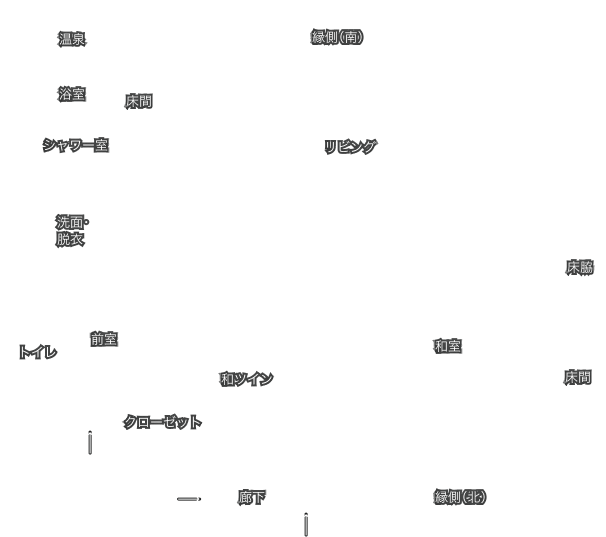 松の間取り図